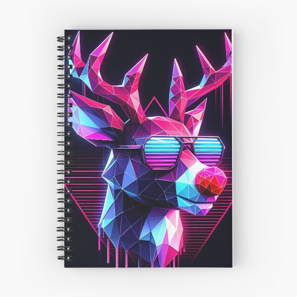 Item preview, Low Poly Rudolph designed and sold by NeonChillVibes.