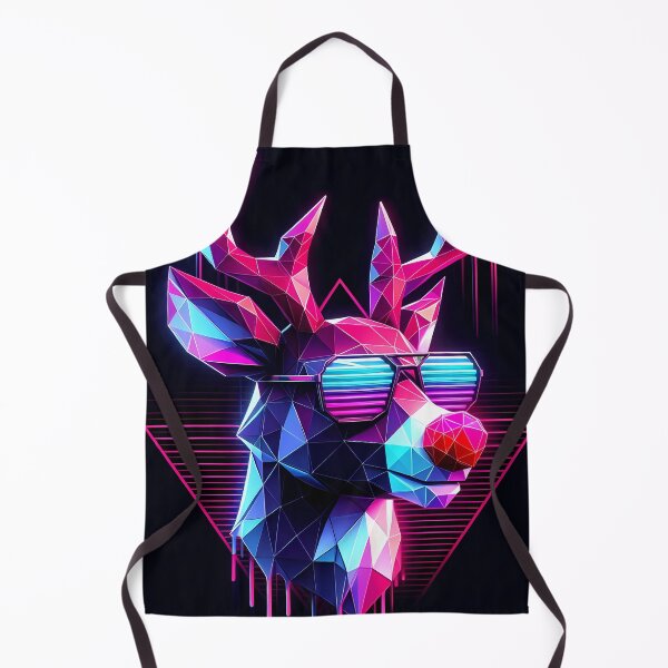 Item preview, Low Poly Rudolph designed and sold by NeonChillVibes.