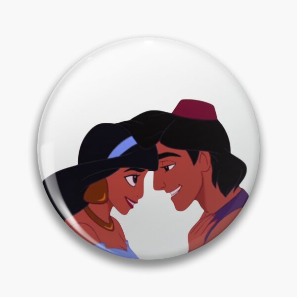 Item preview, Aladdin and Jasmine (Jaladdin) Sticker designed and sold by MadeByMood.