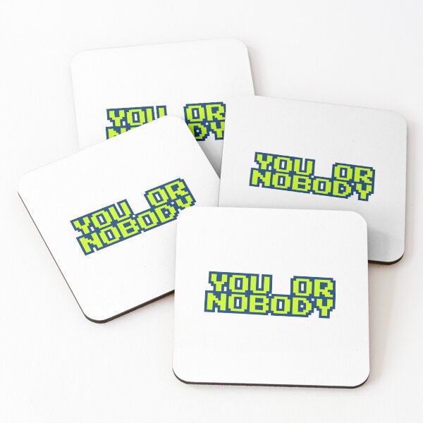 Item preview, You or Nobody Pixel Message designed and sold by ReykorShop.