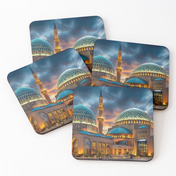 Item preview, Stunning Islamic Architecture at Sunset Illuminated designed and sold by Artessie.