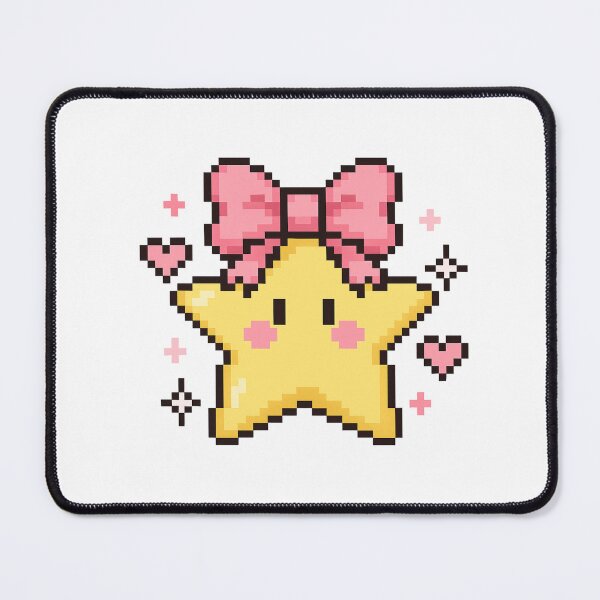 Item preview, Coquette Pixel Star Power Up Cute Retro designed and sold by Trend Drops Mad.