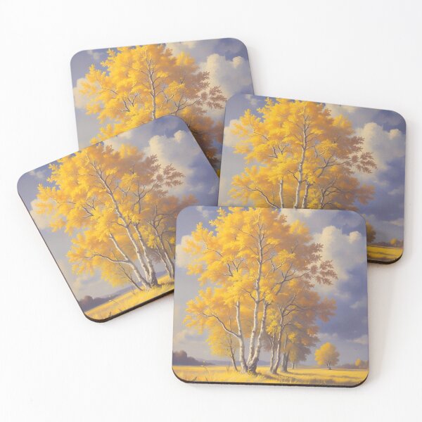 Item preview, Birch grove in autumn designed and sold by sid1802.