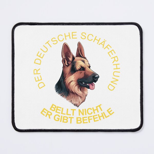 Item preview, The German Shepherd Dog does not bark designed and sold by AB-Creations-.