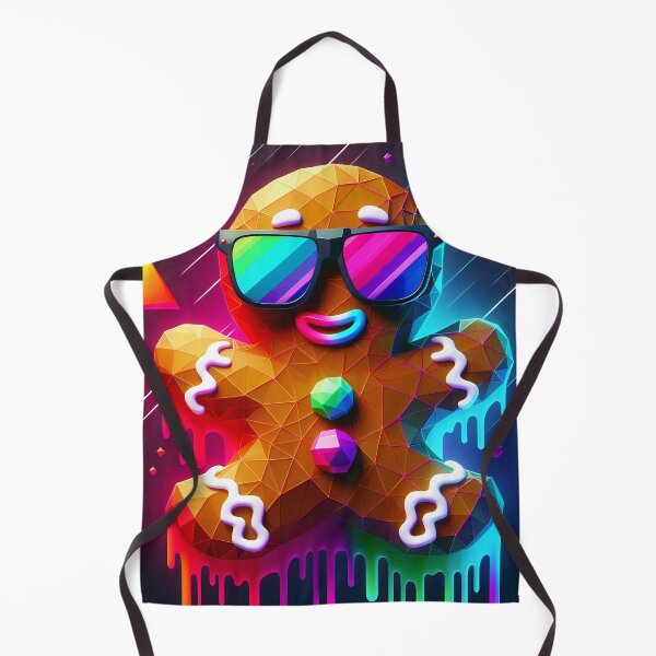 Item preview, Low poly Gingerbread Man designed and sold by NeonChillVibes.