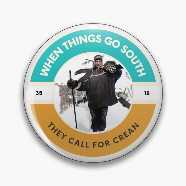 Item preview, When Things Go South Design - For Dark Backgrounds designed and sold by CreanishThings.