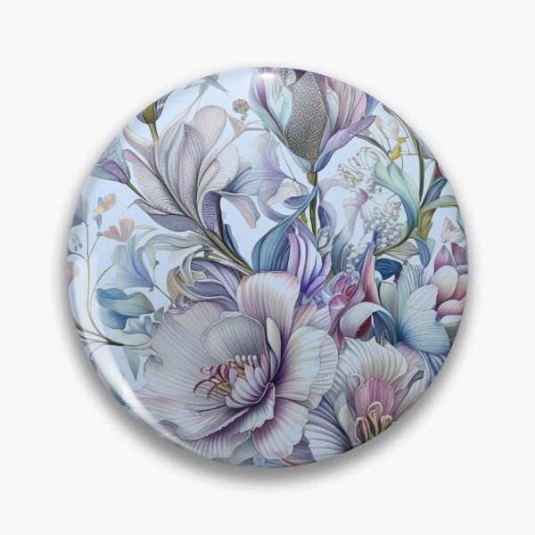 Item preview, petite petals pastel colourful flowers cute art designed and sold by  Mudikeys.