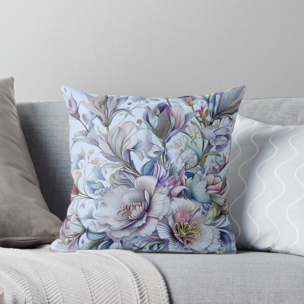 Item preview, petite petals pastel colourful flowers cute art designed and sold by  Mudikeys.