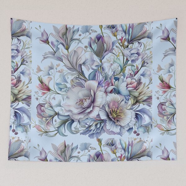Item preview, petite petals pastel colourful flowers cute art designed and sold by  Mudikeys.