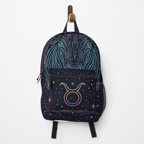 Item preview, Taurus Zodiac Art – Cosmic Bull Illustration designed and sold by Live_With_Suzy.