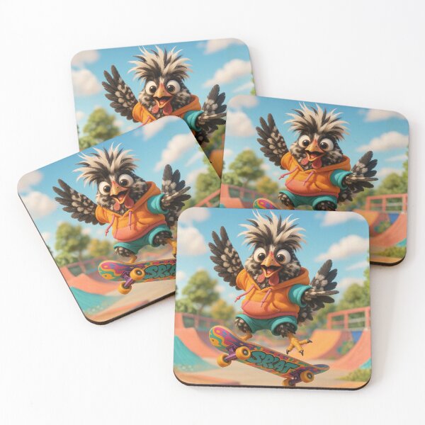 Item preview, Skater Houdan Chicken designed and sold by Sillytoe.