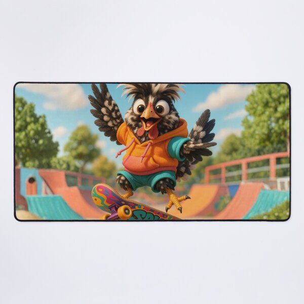 Item preview, Skater Houdan Chicken designed and sold by Sillytoe.
