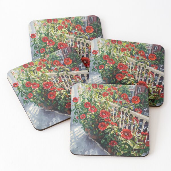 Item preview, Vibrant Whispers from the Balcony Garden designed and sold by Jlbcartgallery.