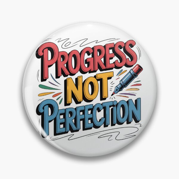 Item preview, Progress Not Perfection designed and sold by Haji  Kamora.