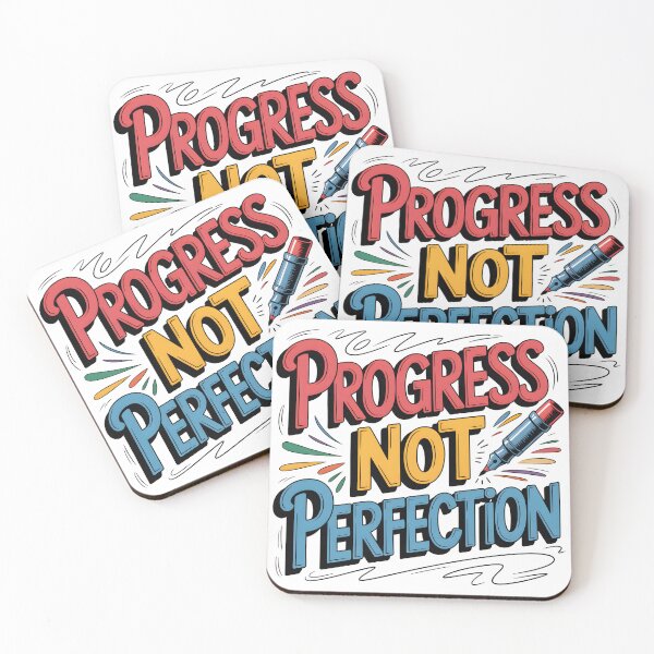 Item preview, Progress Not Perfection designed and sold by Haji  Kamora.