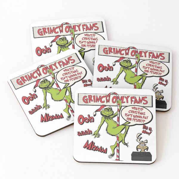 Item preview, Green Holiday Character Dancing With Candy Cane Pole designed and sold by Adronia.