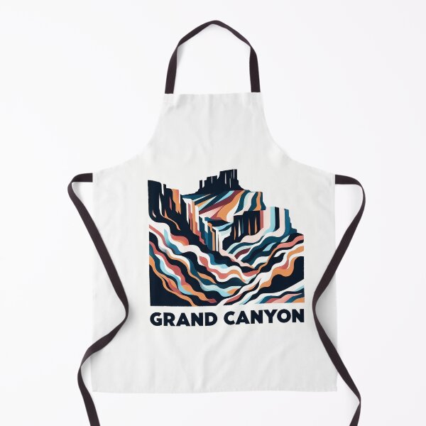 Item preview, Grand Canyon Minimal Cubism Art Print – Modern Abstract Landscape Wall Decor designed and sold by OzzFrequency.