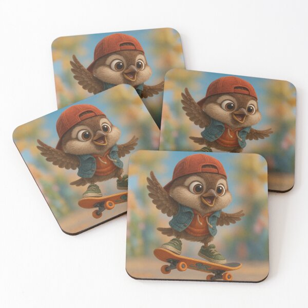 Item preview, Skater House Sparrow designed and sold by Sillytoe.