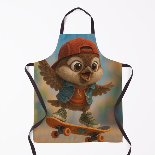 Item preview, Skater House Sparrow designed and sold by Sillytoe.