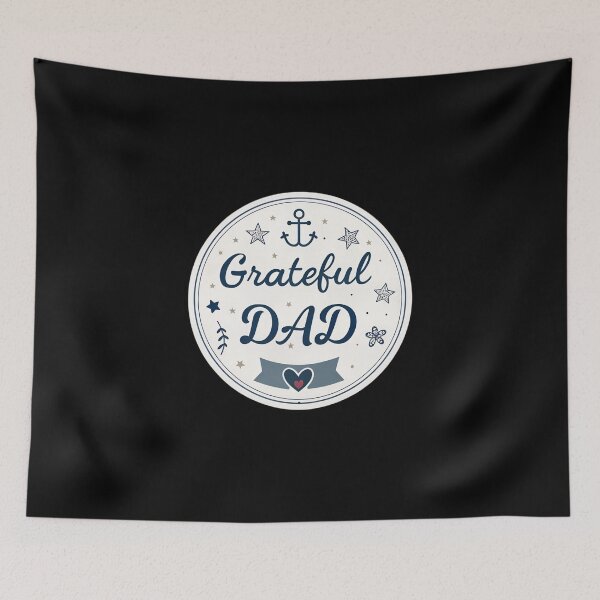 Item preview, Grateful Dad Minimal  – Classy Father’s Day Gift Design designed and sold by VividOrganica.