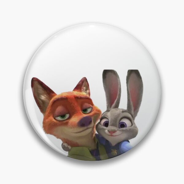 Item preview, Nick Wilde and Judy Hopps (Zootropolis) designed and sold by MadeByMood.