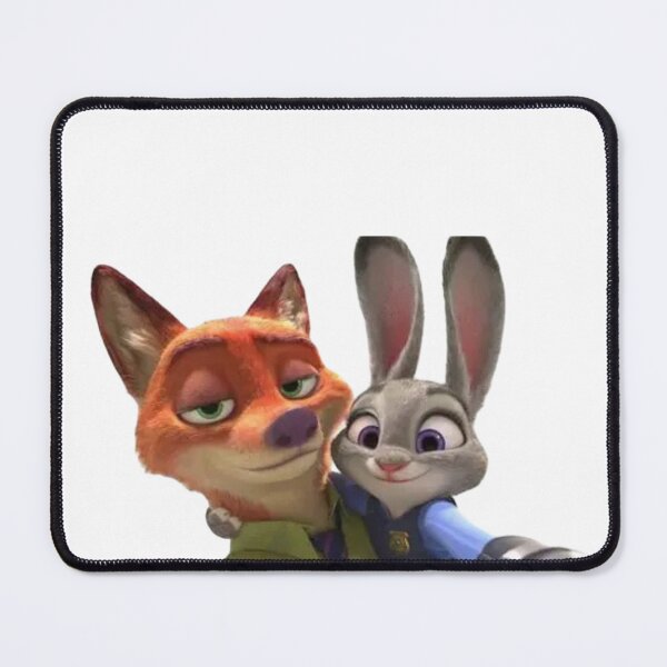Item preview, Nick Wilde and Judy Hopps (Zootropolis) designed and sold by MadeByMood.