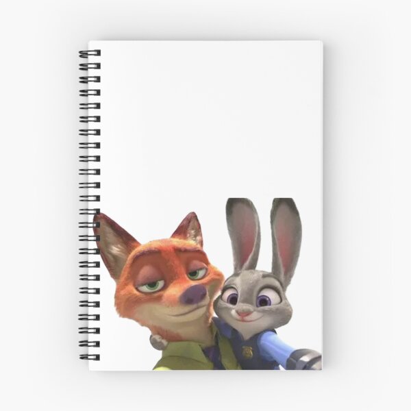 Item preview, Nick Wilde and Judy Hopps (Zootropolis) designed and sold by MadeByMood.