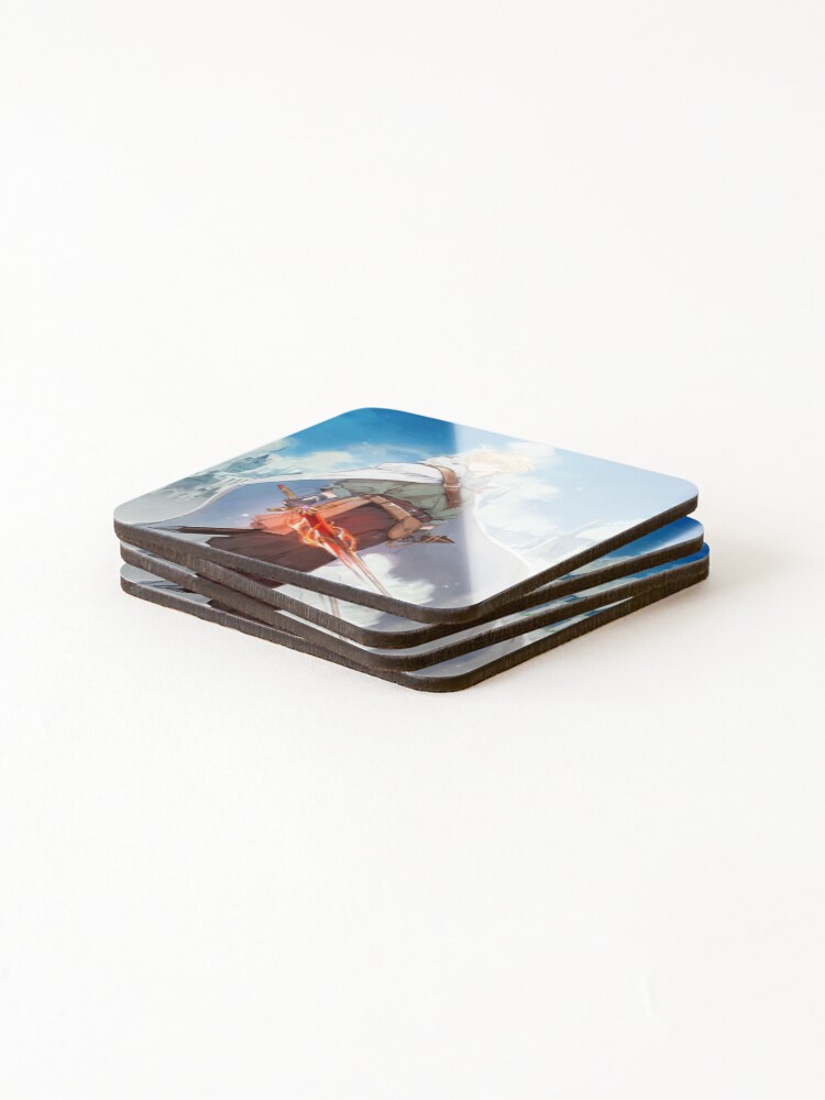 Thumbnail 4 of 5, Coasters (Set of 4), Lucian Roux designed and sold by SongCreative.