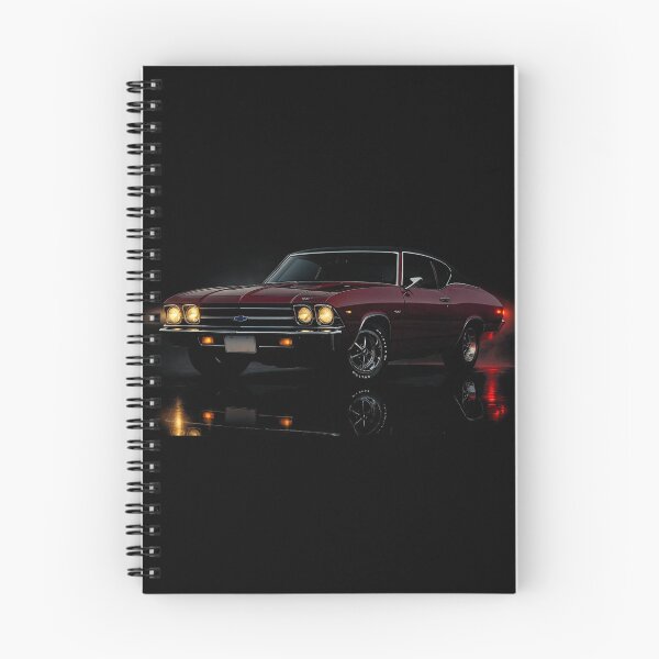 Item preview, 1969 Chevrolet Chevelle COPO Artwork – Classic Maroon Muscle Car Illustration designed and sold by Stinky Lincy's Apparel Company.