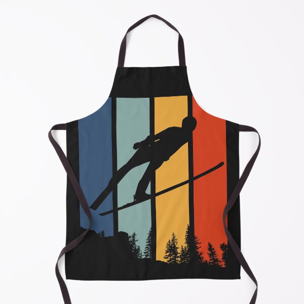 Item preview, Ski Jumping Retro Style designed and sold by Anniko Art Studio.