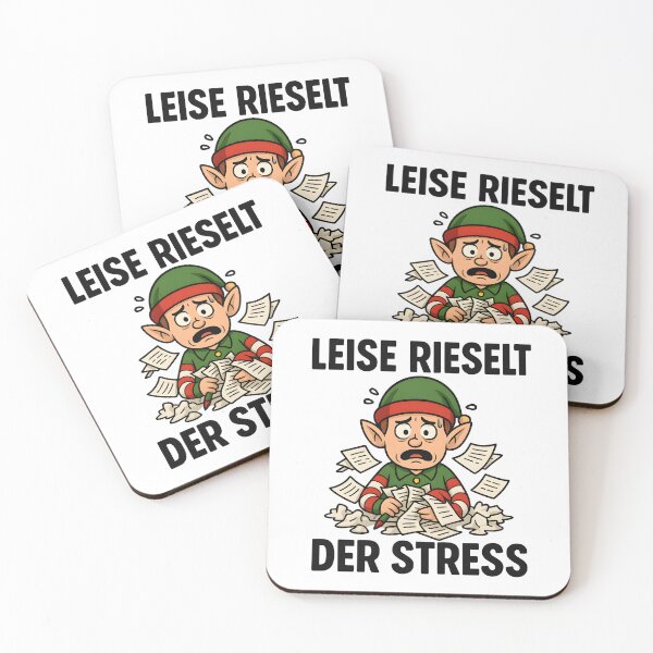Artikelvorschau, Leise rieselt - der Stress entworfen und verkauft von AggAverse.