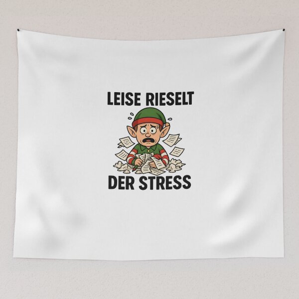 Artikelvorschau, Leise rieselt - der Stress entworfen und verkauft von AggAverse.
