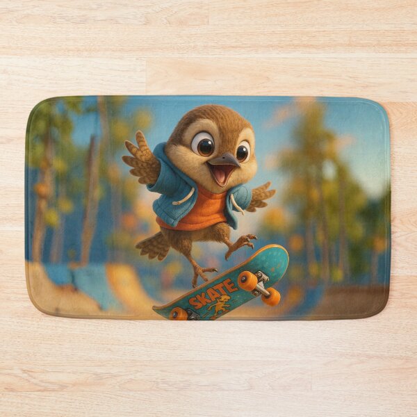 Item preview, Skater House Wren designed and sold by Sillytoe.