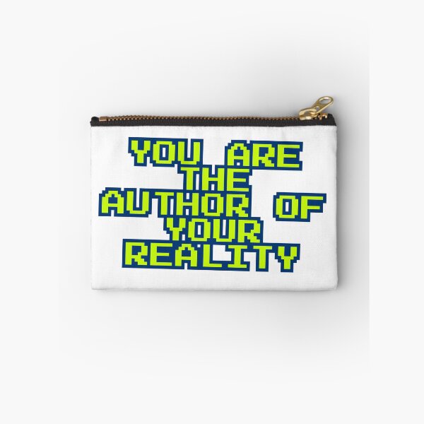 Item preview, You Are the Author of Your Reality Pixel Quote designed and sold by ReykorShop.