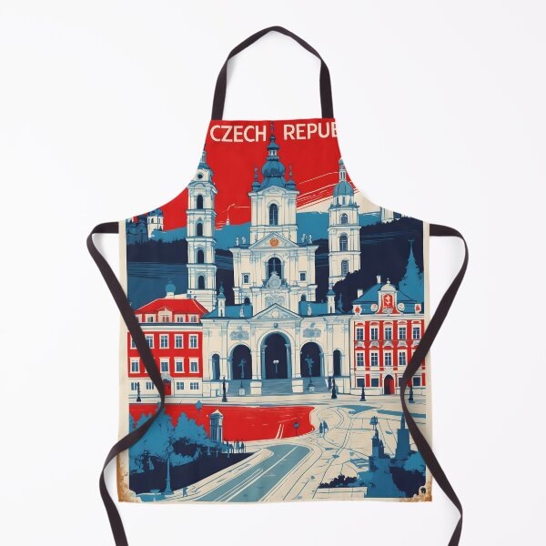 Item preview, Vsetin Cezch Republic 1950s Retro Poster Tourism designed and sold by TravelersGems.