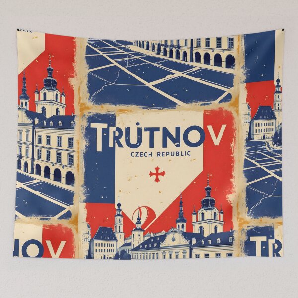 Item preview, Trutnov Cezch Republic 1950s Retro Poster Tourism designed and sold by TravelersGems.