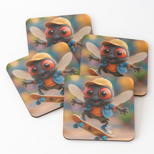 Item preview, Skater Housefly designed and sold by Sillytoe.