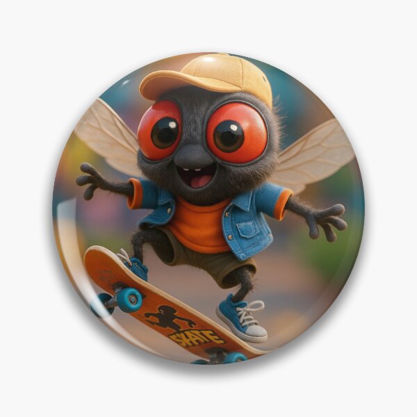 Item preview, Skater Housefly designed and sold by Sillytoe.