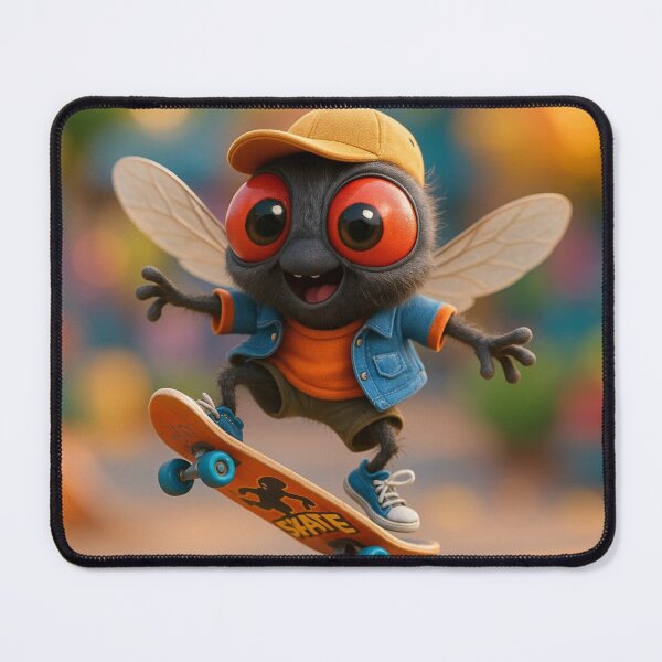 Item preview, Skater Housefly designed and sold by Sillytoe.