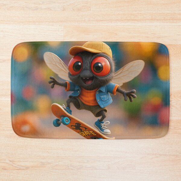 Item preview, Skater Housefly designed and sold by Sillytoe.