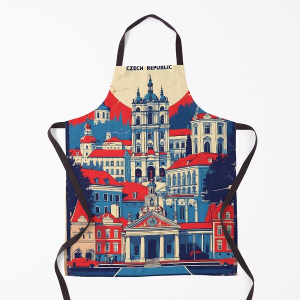 Item preview, Zgar Nad Sazavou Cezch Republic 1950s Retro Poster Tourism designed and sold by TravelersGems.
