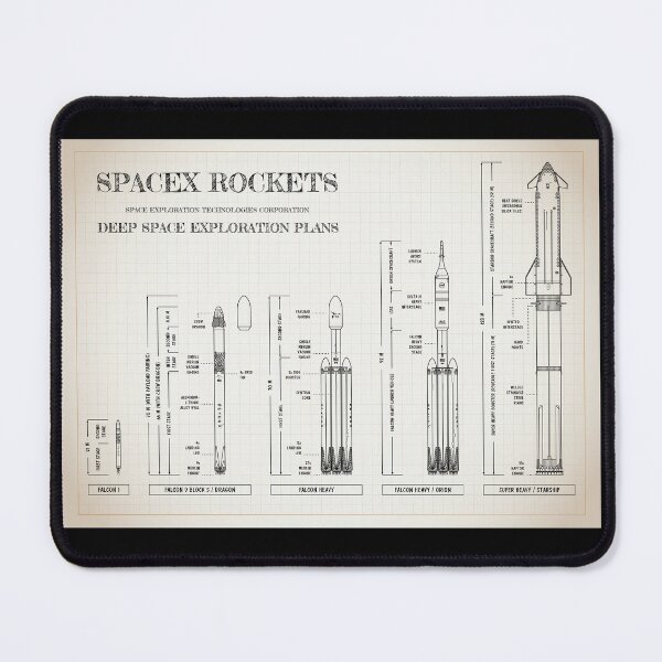 Item preview, SPACEX Rockets (Ivory Brown) designed and sold by BGALAXY.