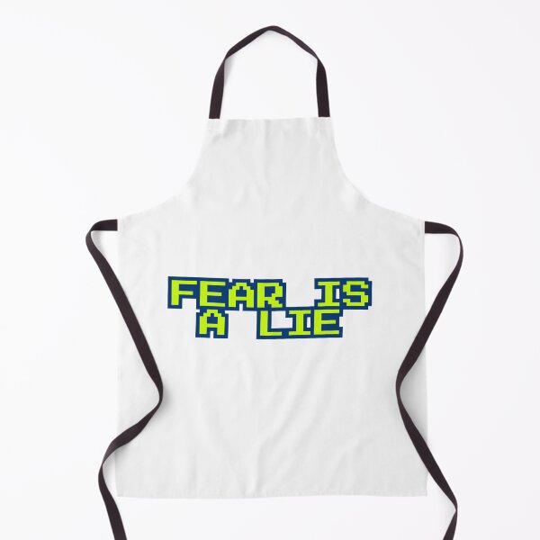 Item preview, Fear Is a Lie Pixel Message designed and sold by ReykorShop.