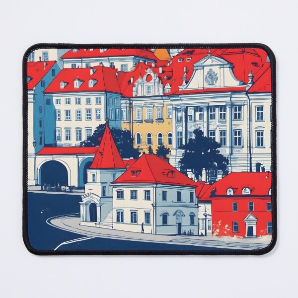Item preview, Usti Nad Labeh Cezch Republic 1950s Retro Poster Tourism designed and sold by TravelersGems.