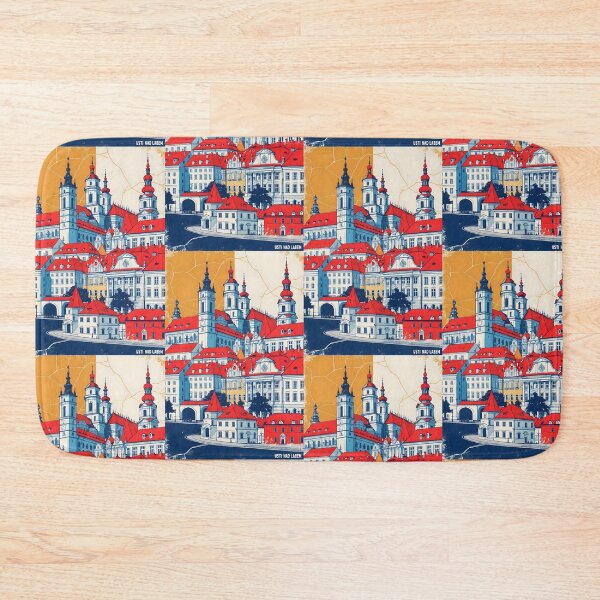 Item preview, Usti Nad Labeh Cezch Republic 1950s Retro Poster Tourism designed and sold by TravelersGems.