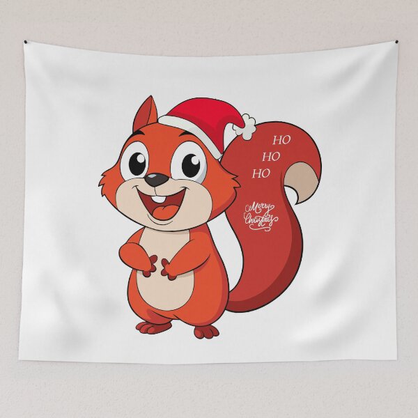 Item preview, Merry Christmas With the Squirrel. designed and sold by Dinasshop.