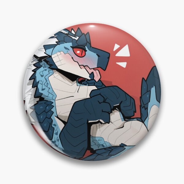 Item preview, Flustered Tobi-Kadachi Lying On His Back designed and sold by KaMow.