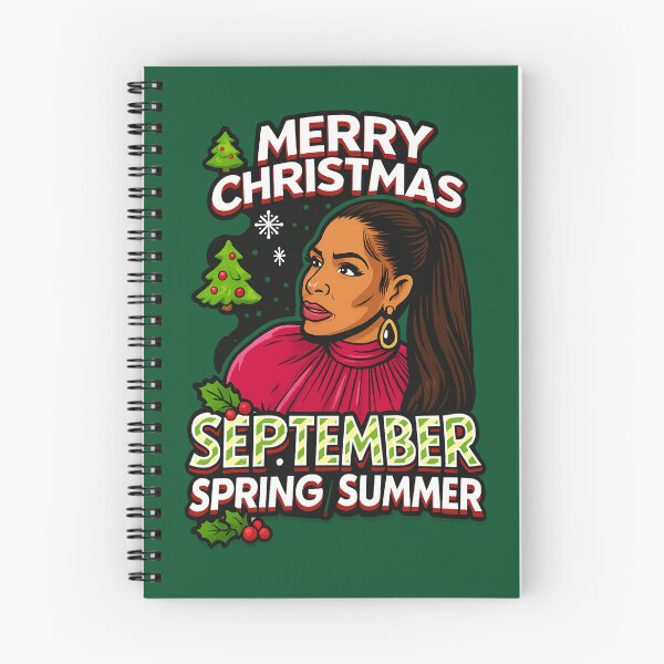 Item preview, “Merry Christmas, September Spring Summer” – Shereé Inspired RHOA Holiday Design designed and sold by GirlyPopped.