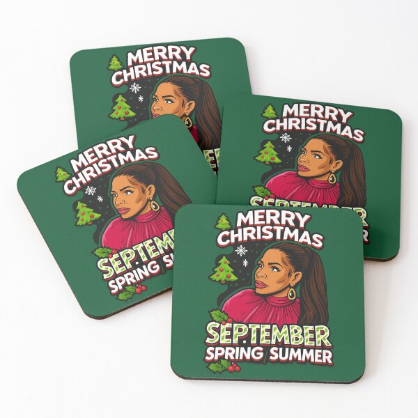Item preview, “Merry Christmas, September Spring Summer” – Shereé Inspired RHOA Holiday Design designed and sold by GirlyPopped.