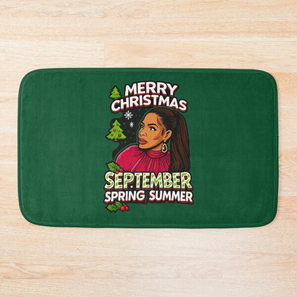 Item preview, “Merry Christmas, September Spring Summer” – Shereé Inspired RHOA Holiday Design designed and sold by GirlyPopped.